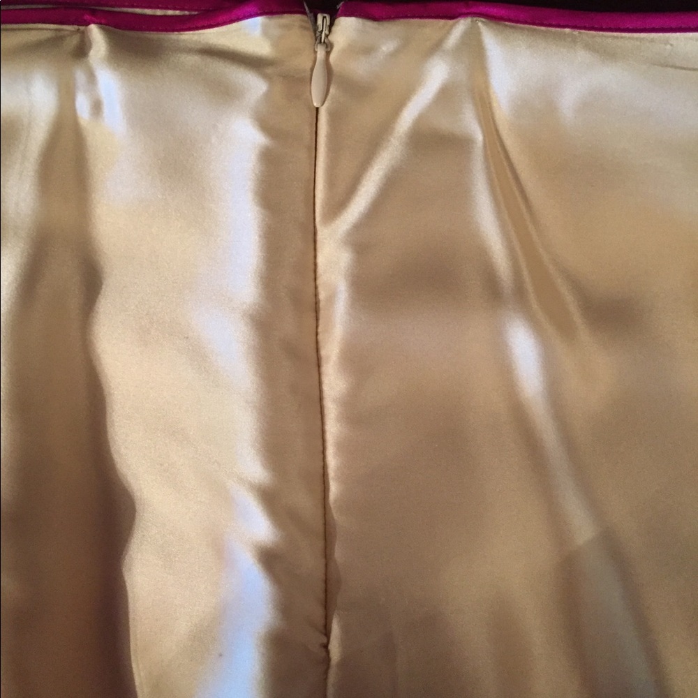 Anthropologie Saja Painterly Floral Silk Skirt - Picture 4 of 6